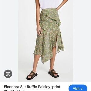 Veronica Beard Eleanora Silk Skirt Size 4